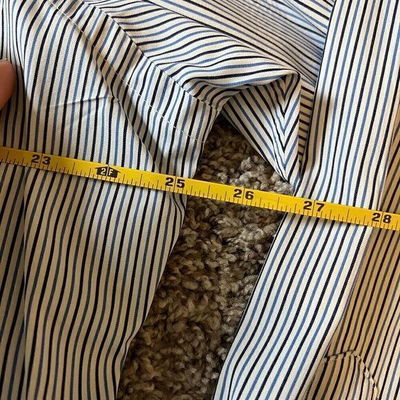 Mens Ralph Lauren button down striped dress shirt. - Picture 4 of 5